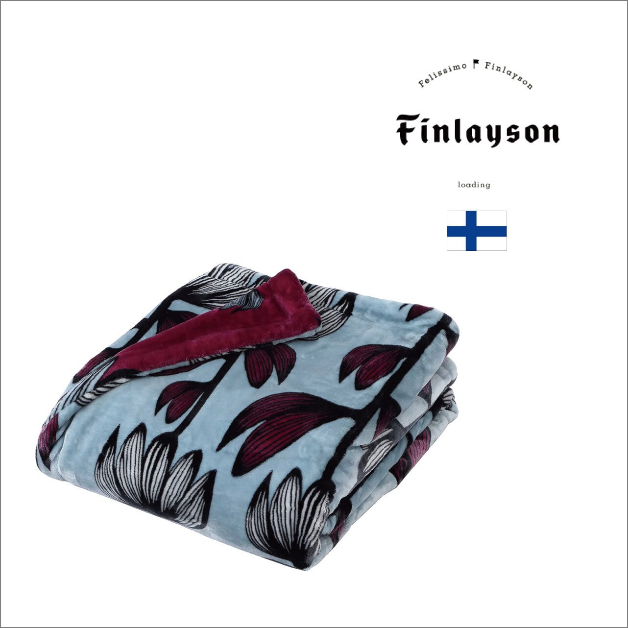 Finlayson』リバーシブルハーフ毛布 西川株式会社 | ねむりの専門店たにや