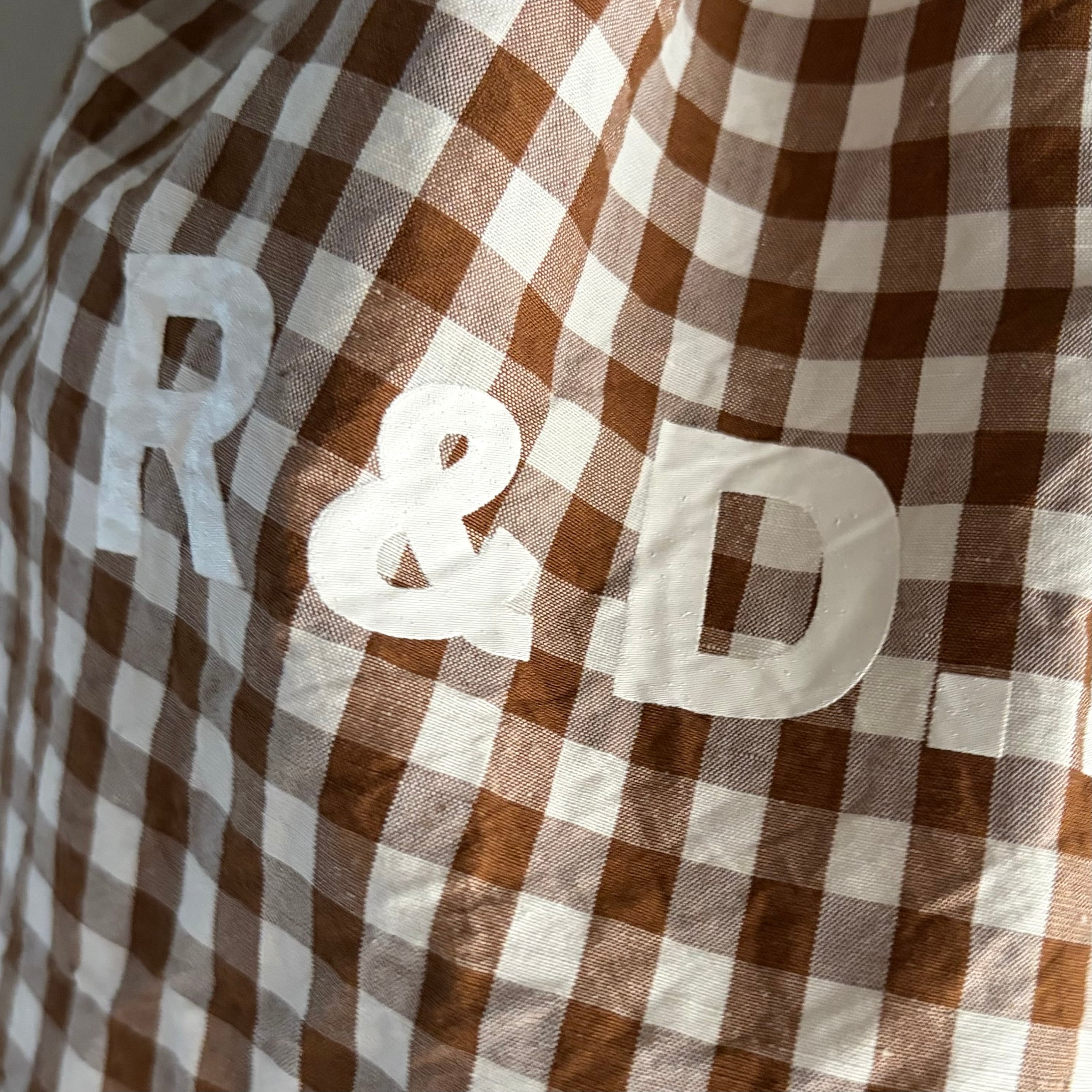 R&D.M.Co-/OLDMAN'S TAILOR オールドマンズテーラー DRAWSTRING BAG L