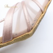 社交ダンス 衣装 ラテン シューズ 23 1/2サイズ R ピンク系 ケントダンス Kentdance 日本製 靴 くつ ヒール レディース タイツ ケース セット ラインストーン 上品 ストラップ ダンスシューズ ダンス衣装 ネットタイツ 可愛い パーティー