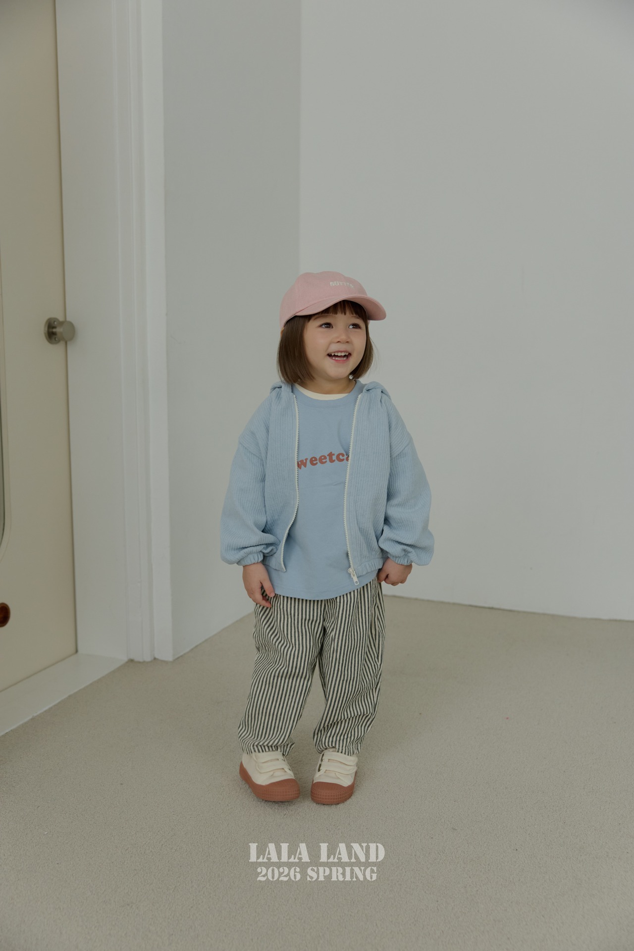 LALALAND 26/SS (Kids)Denim easy jumper