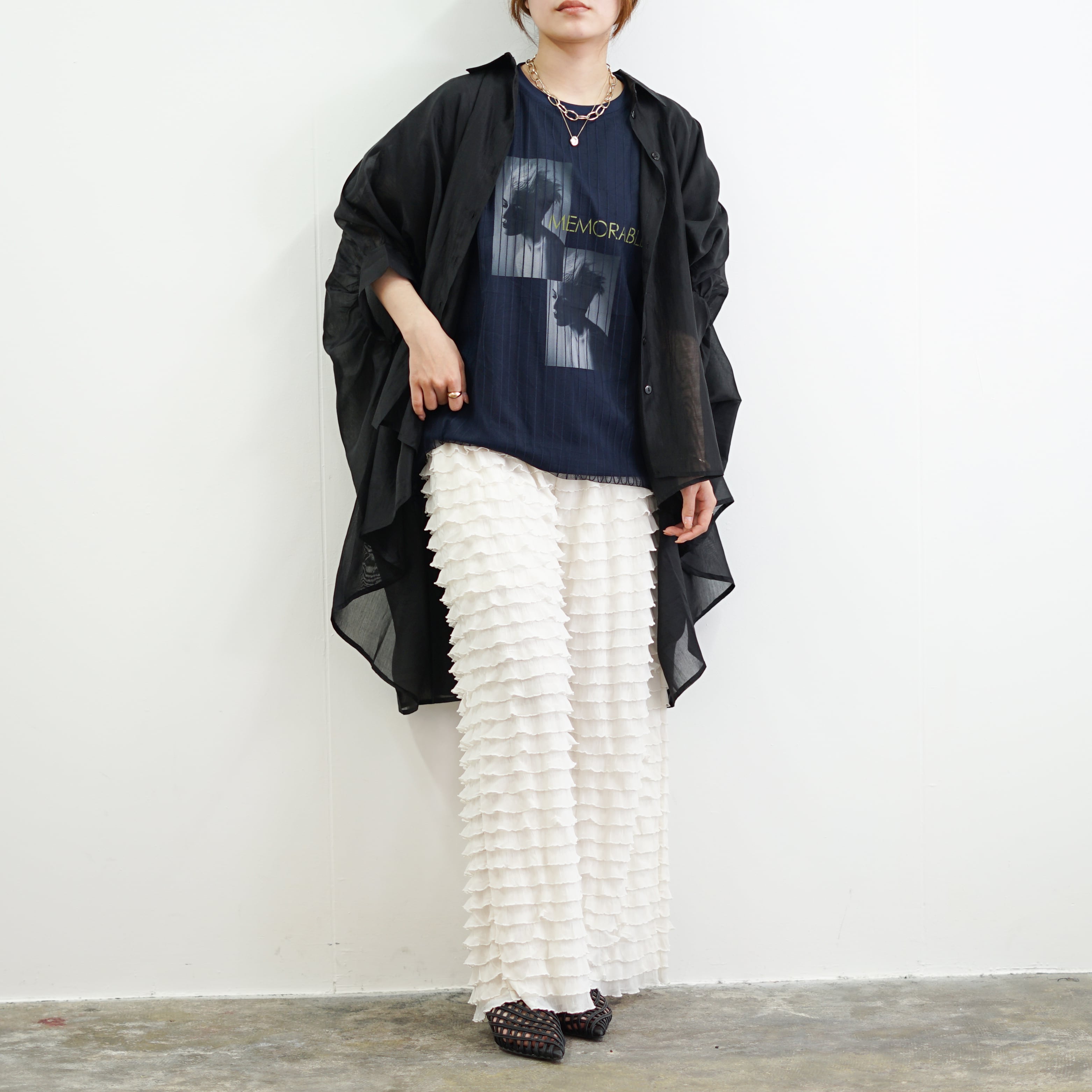 洗える！シルクバックロングシャツ | 7DAYS SHOP