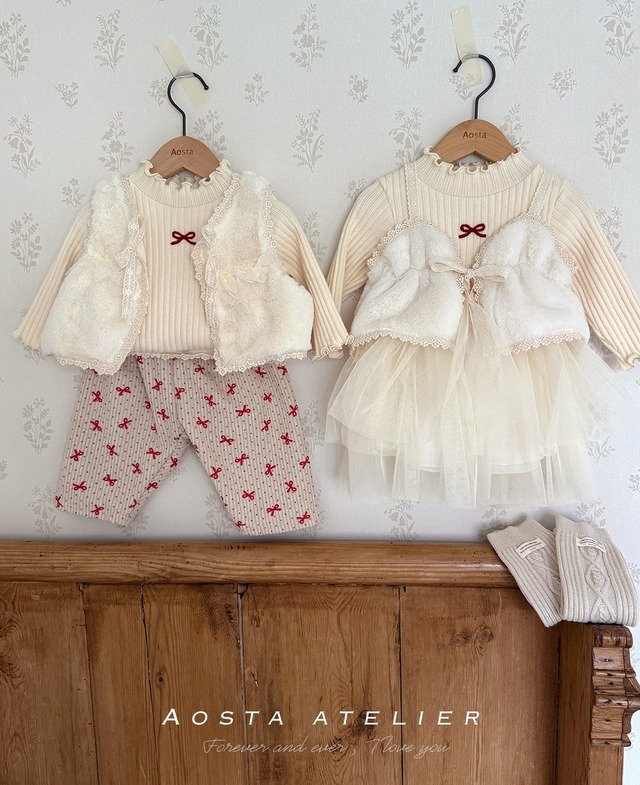 即納⌇リボン Tシャツ