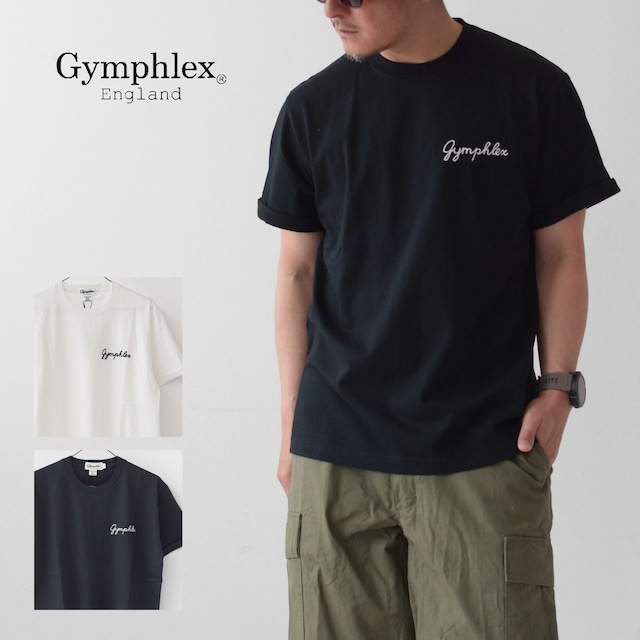 Gymphlex [ジムフレックス] M COMBED COTTON JERSEY T-SHIRTS SOLID [J-1155CH] 半袖Tシャツ・無地・コットンTシャツ・綿・MEN'S [2024S]