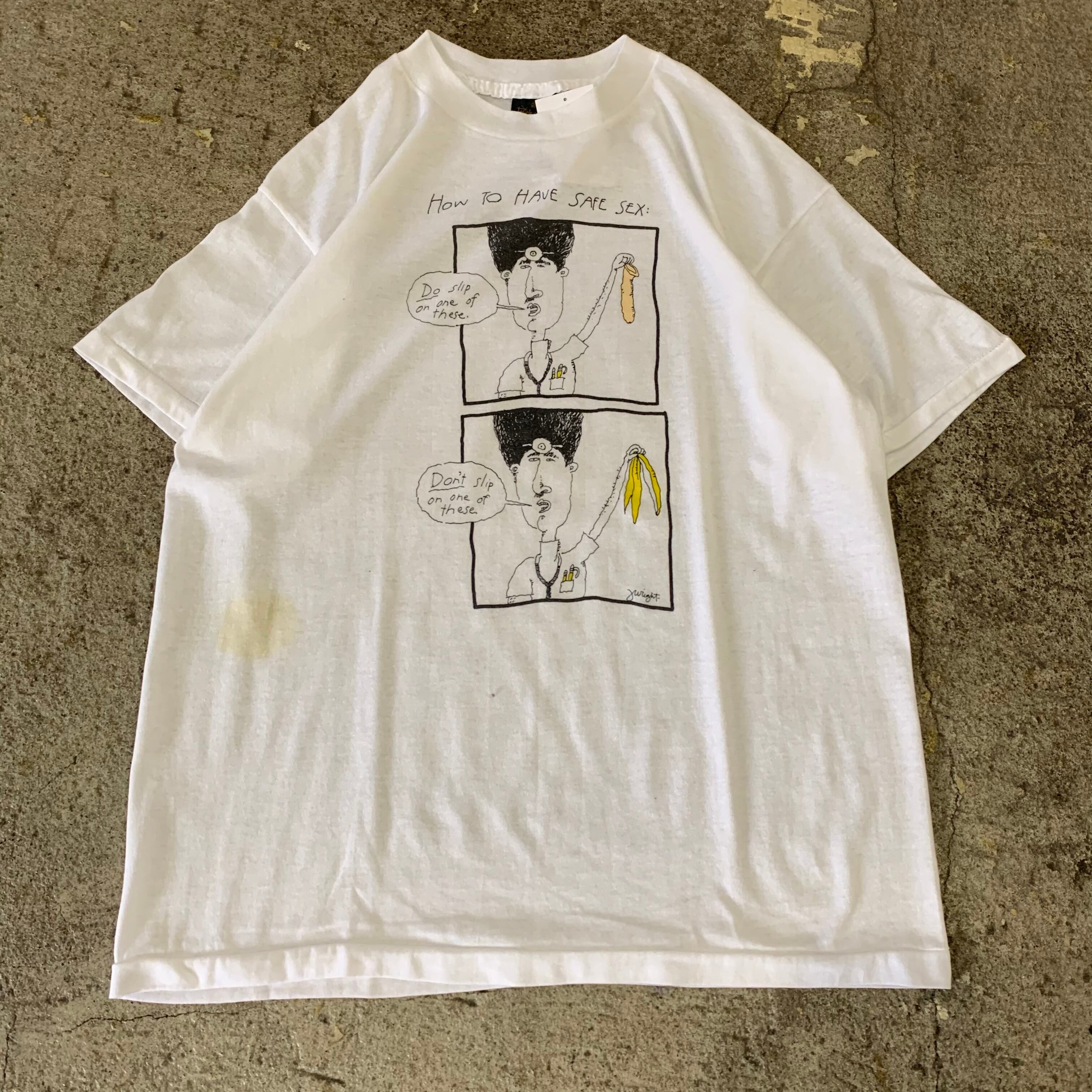 90s How to have SAFE SEX T-shirt