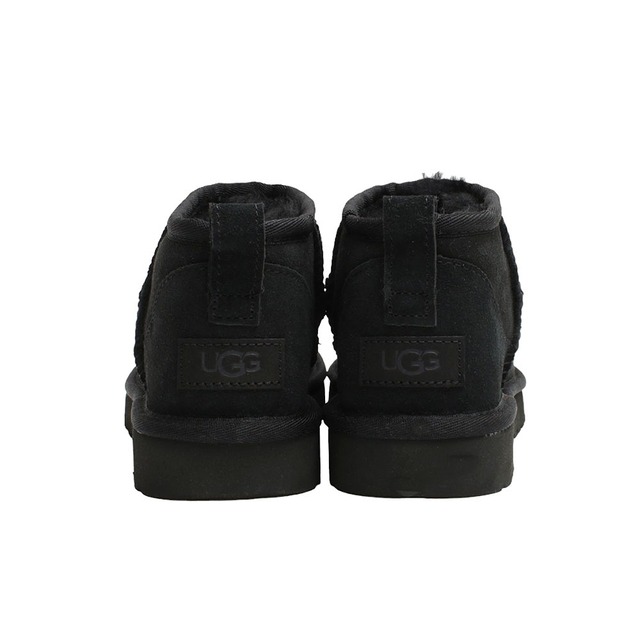 アグ UGG Classic Ultra Mini クラシックウルトラミニ ムートンブーツ 1116109-BLACK-6 レディース black 23.0cm 靴
