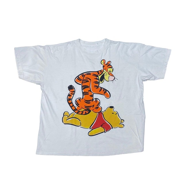 DISNEY POOH AND TIGGER TEE FIT LIKE XL 8476