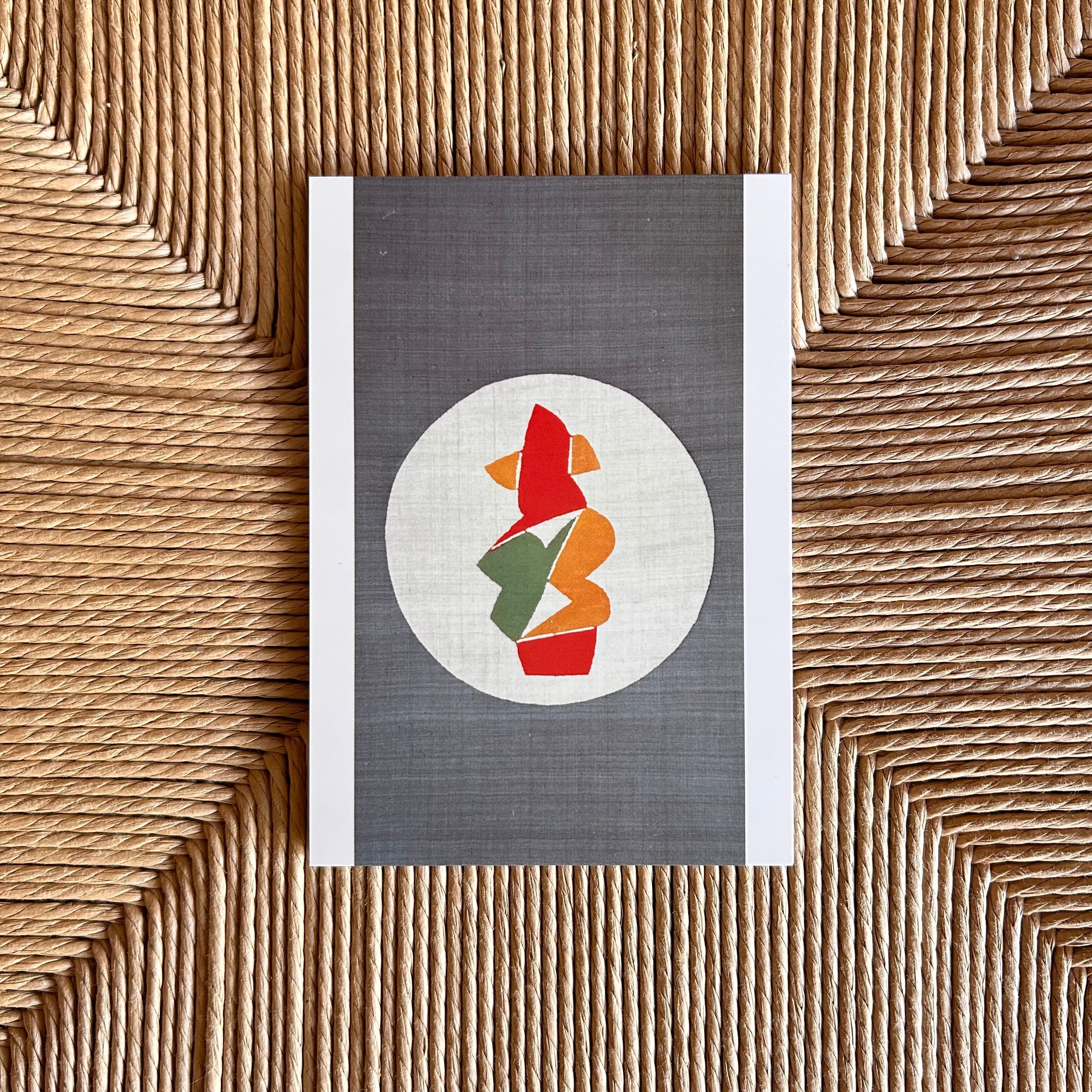 芹沢銈介 絵はがき【ようこそ文のれん】10枚 | seribimuseumshop