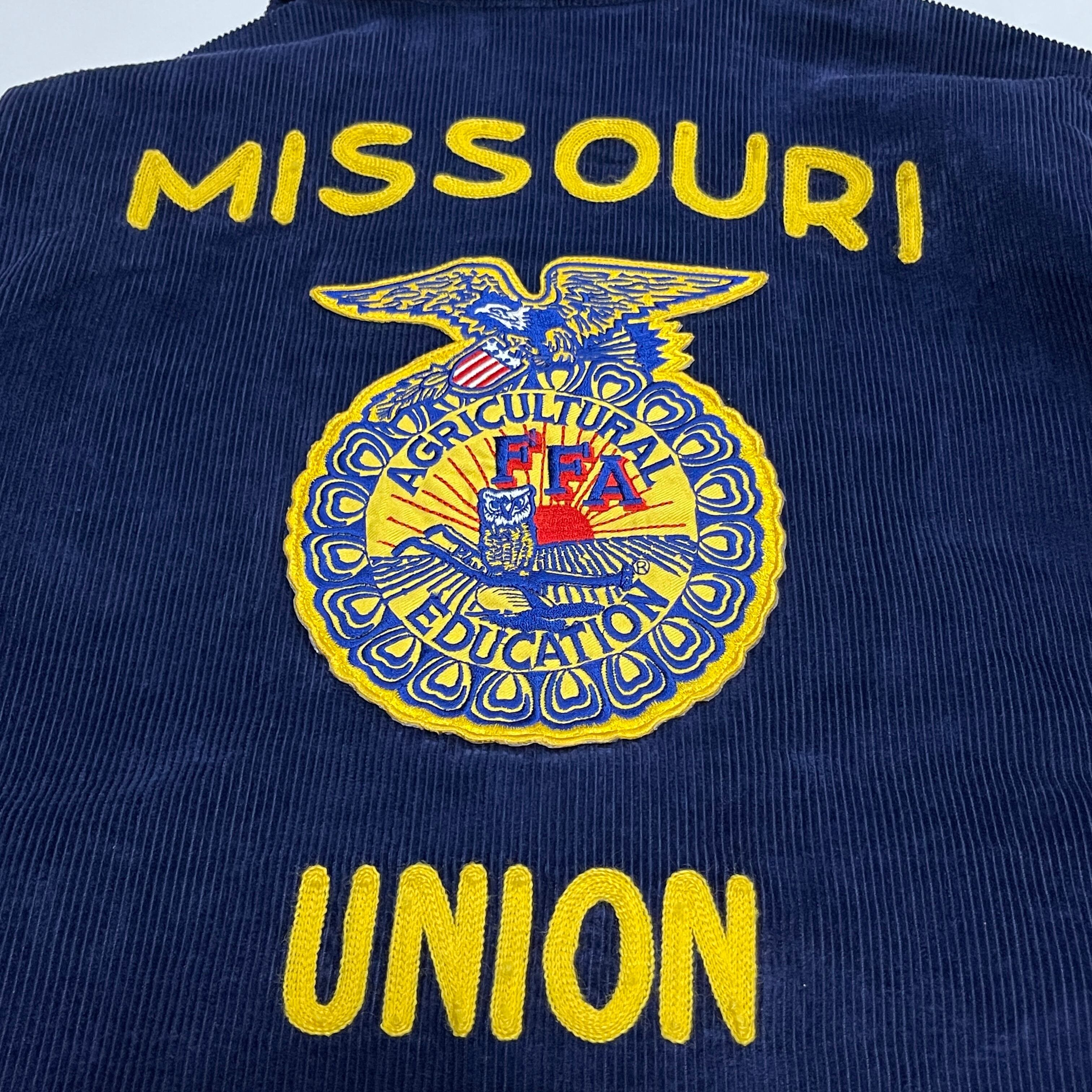 00s MISSOURI FFA Jacket 38 size YKK