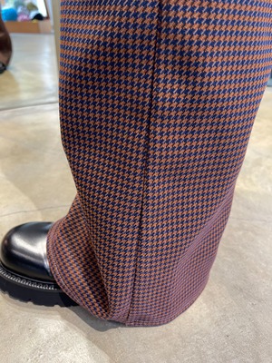 TRENT トラント / CHECK BAGGIE PANT / バギーパンツ