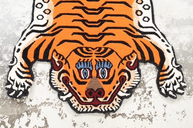 Tibetan Tiger Rug 《Sサイズ•ウール342》チベタンタイガーラグ