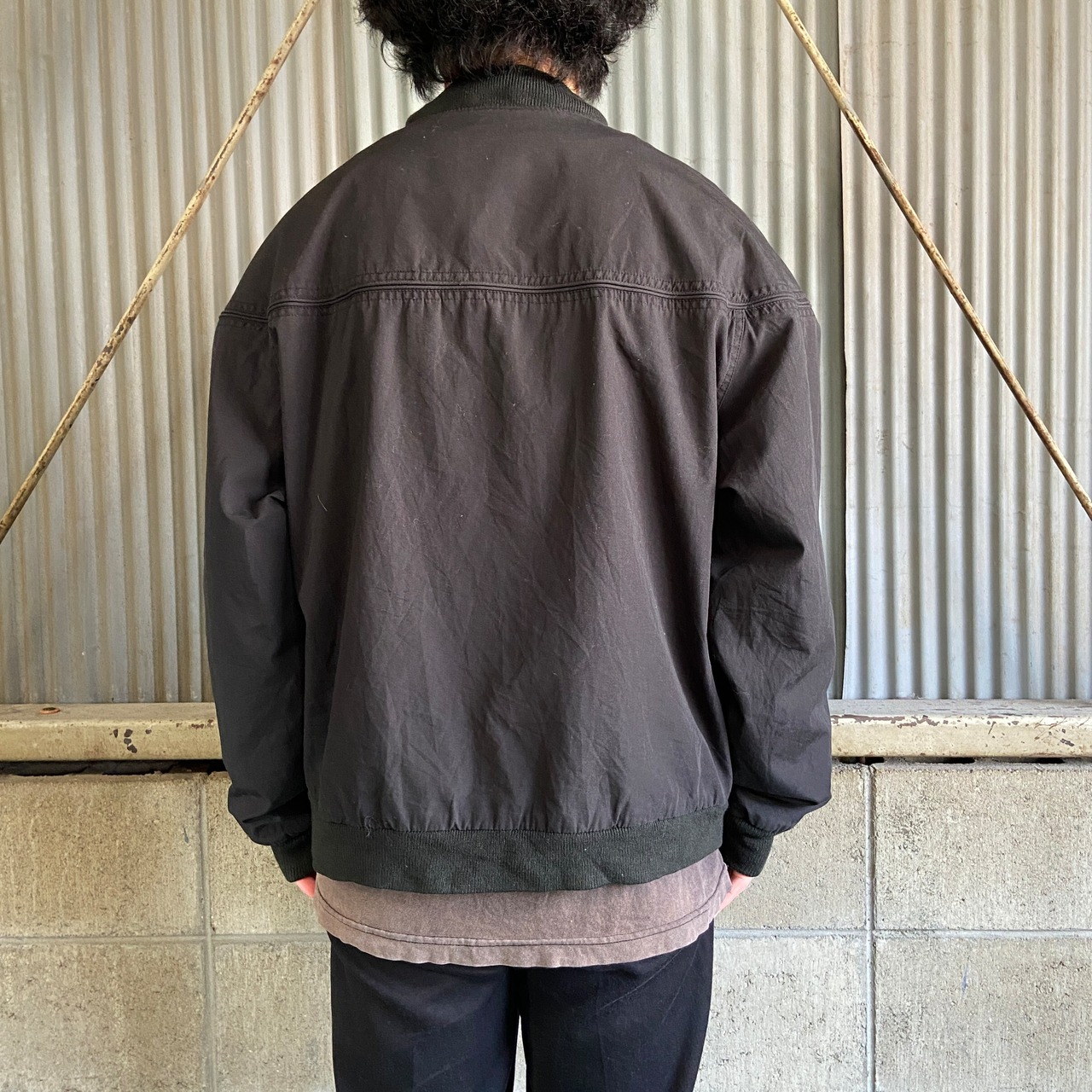90年代 タウンクラフト カップショルダー ブルゾン ダービージャケット 