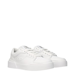 DOLCE&GABBANA ドルチェ&ガッバーナ レディース スニーカー レザー ホワイト