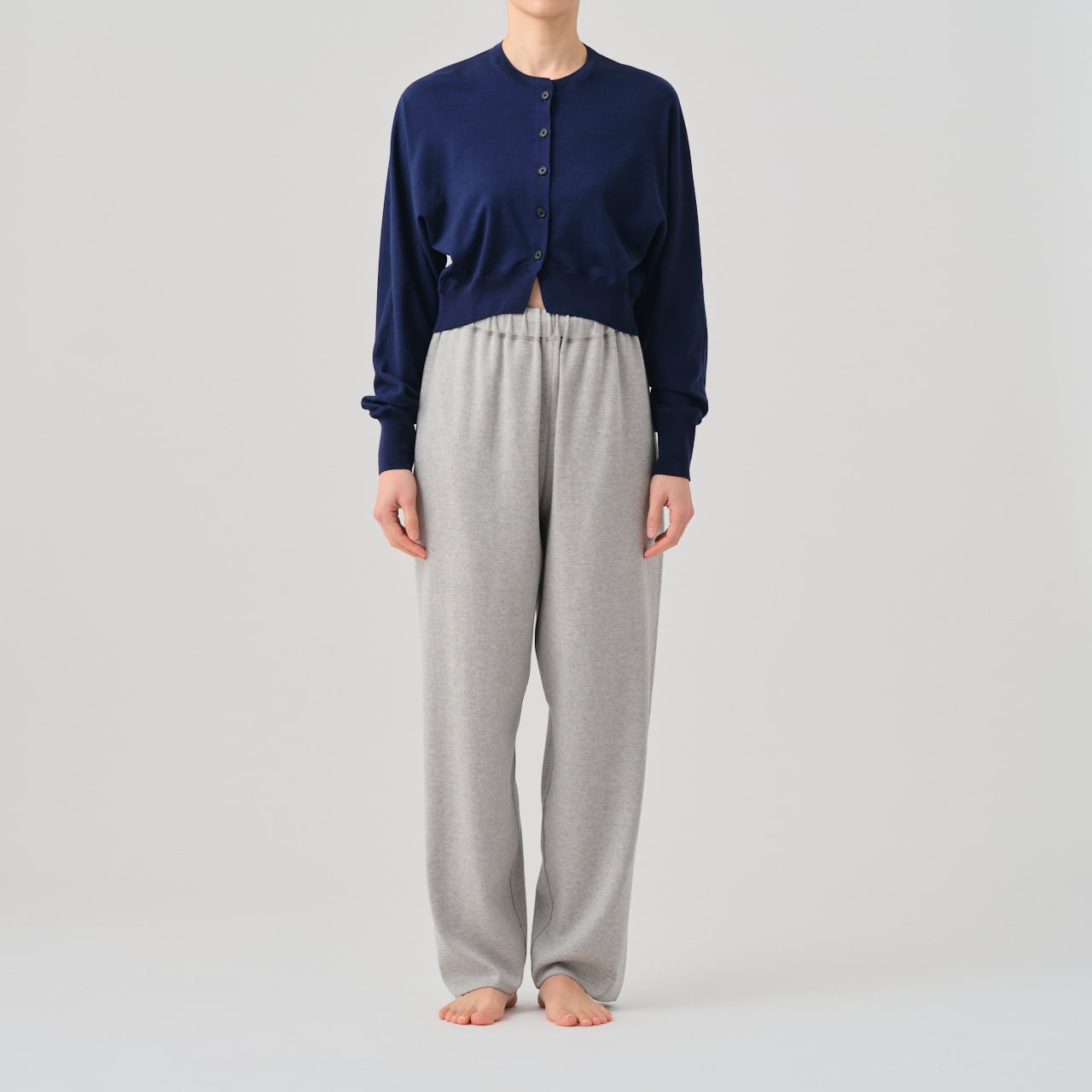 High Twist Summer Wool Balancircular® Crew Neck Cropped Knit