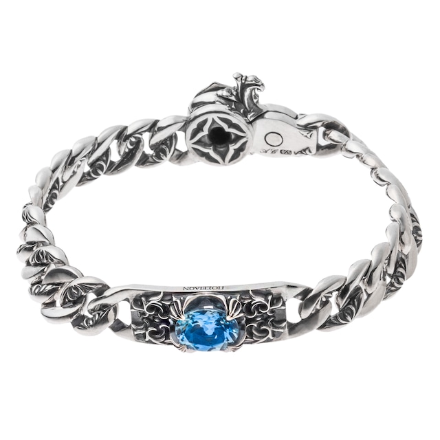 【ブレスレット売り上げランキング1位】ポセイドンIDブレスレット　ACB0125　Poseidon ID bracelet /シルバーアクセサリーブランドsilver jewelry