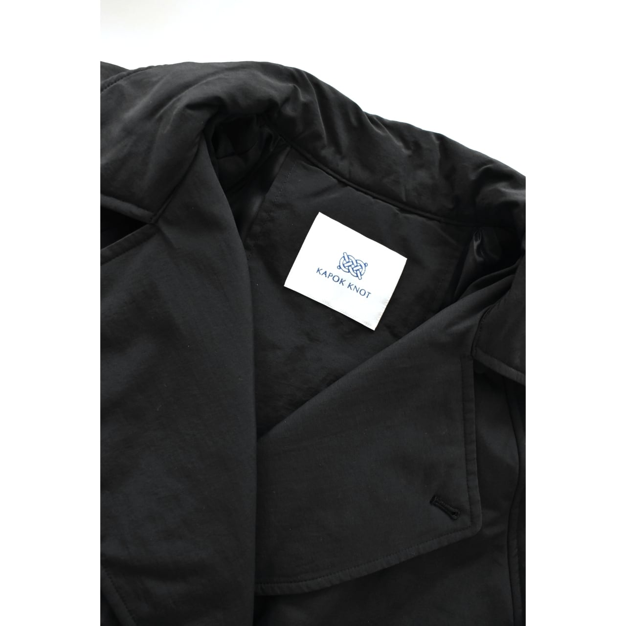 KAPOK KNOT / KAPOKDOWN PONCHO COAT / カポックダウン ポンチョコート