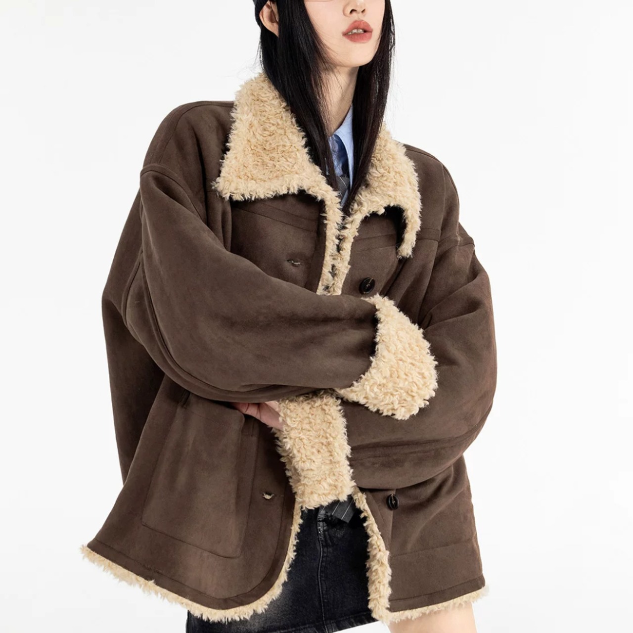 Sheepskin coat (ME493)