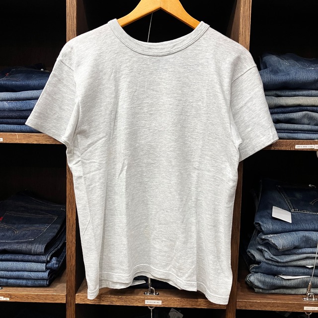 ①"USA製" 1990'S CHAMPION GRAY SOLID T-SHIRT