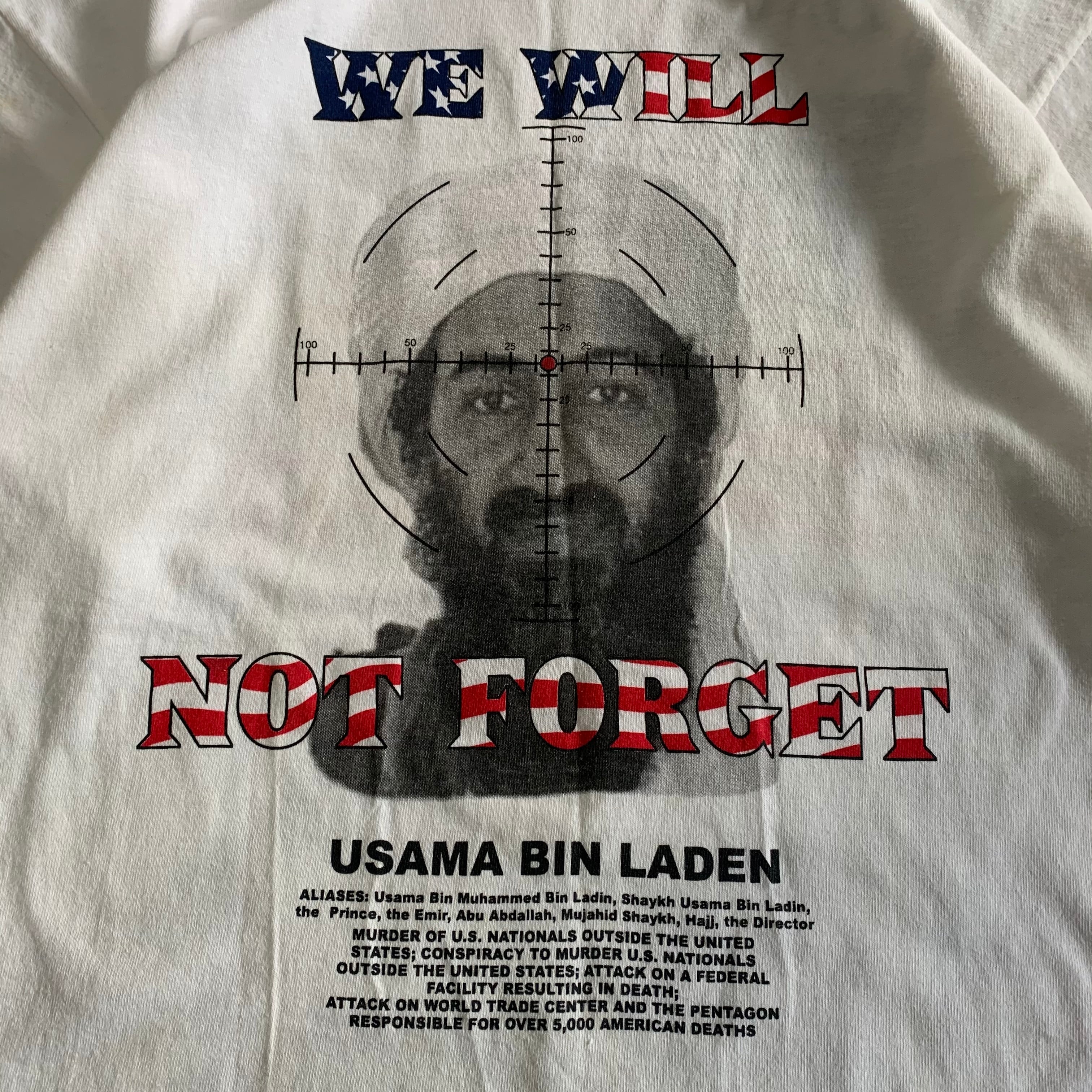 00s BIN LADEN T-shirt | What