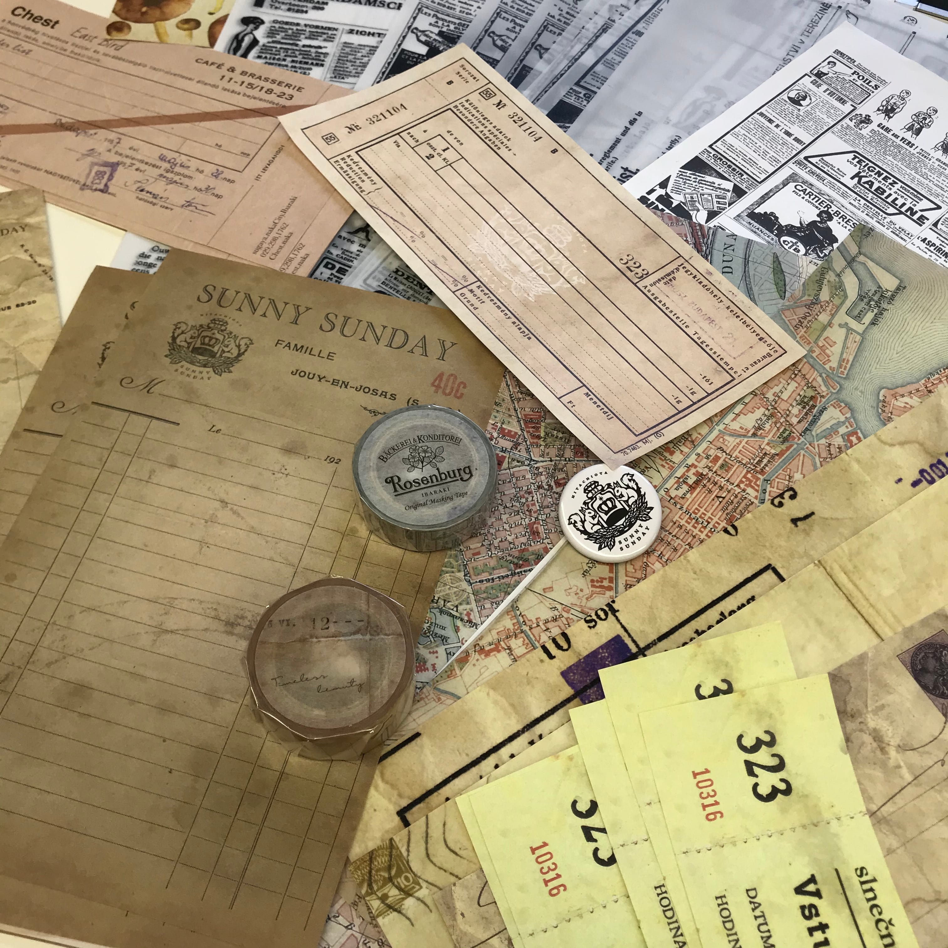 SUNNY SUNDAY 一筆箋