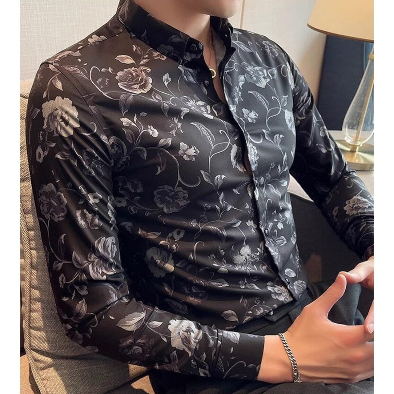 floral shirt tops 00252