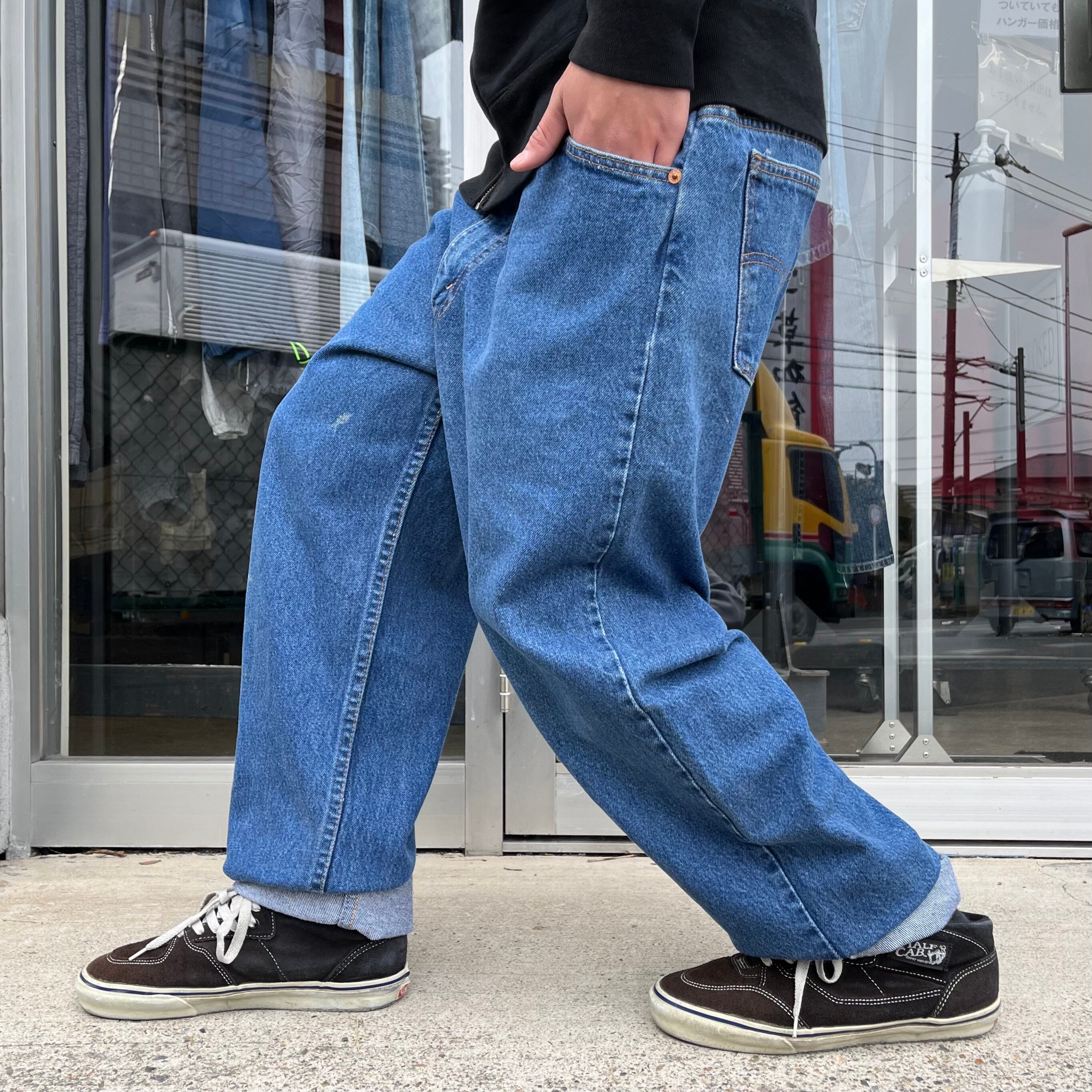 US　Levis リーバイス　505 テーパード　デニム　ジーンズ　w33