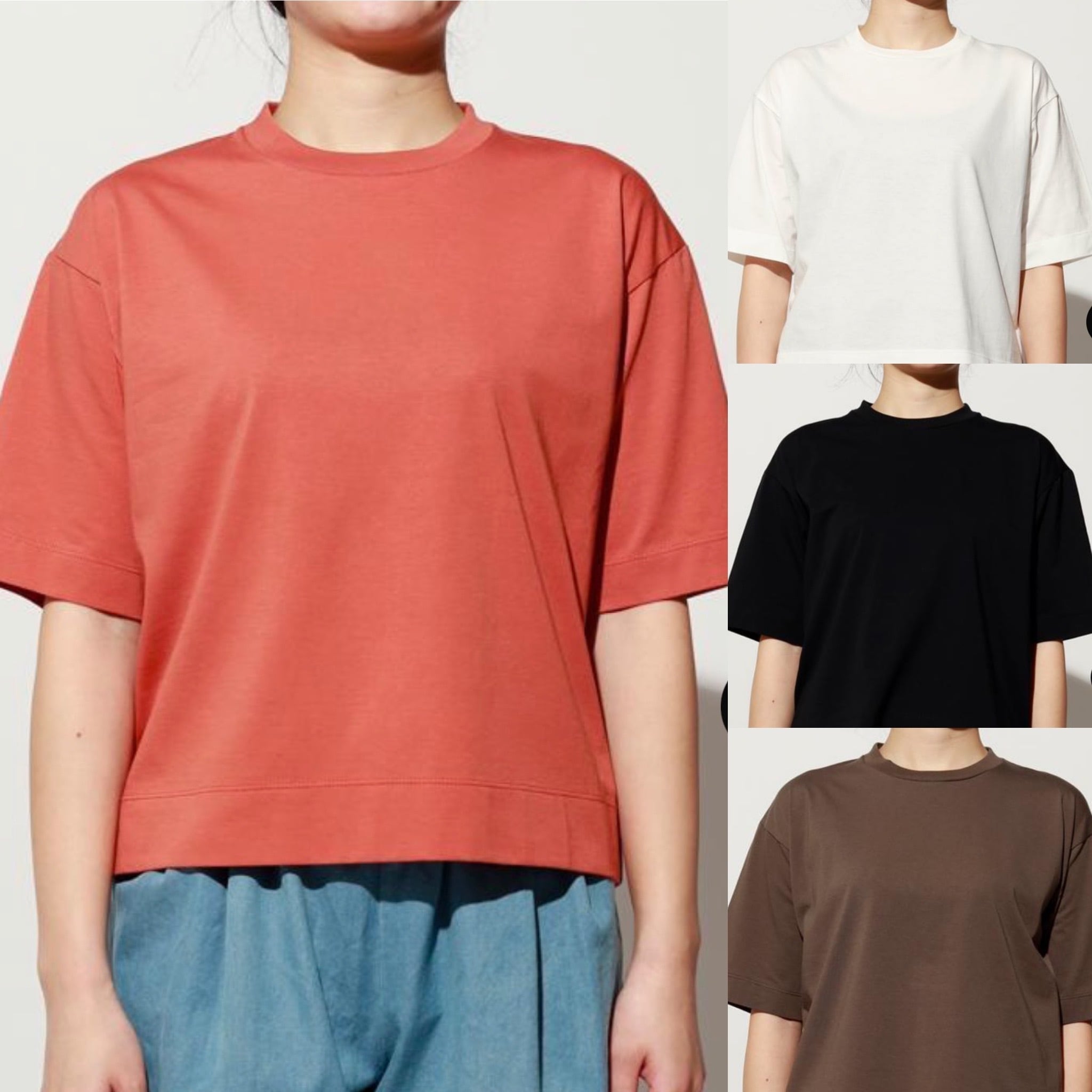 《GW特集4/26まで限定販売》【 ANGELINA 】クルーネックショートP/O