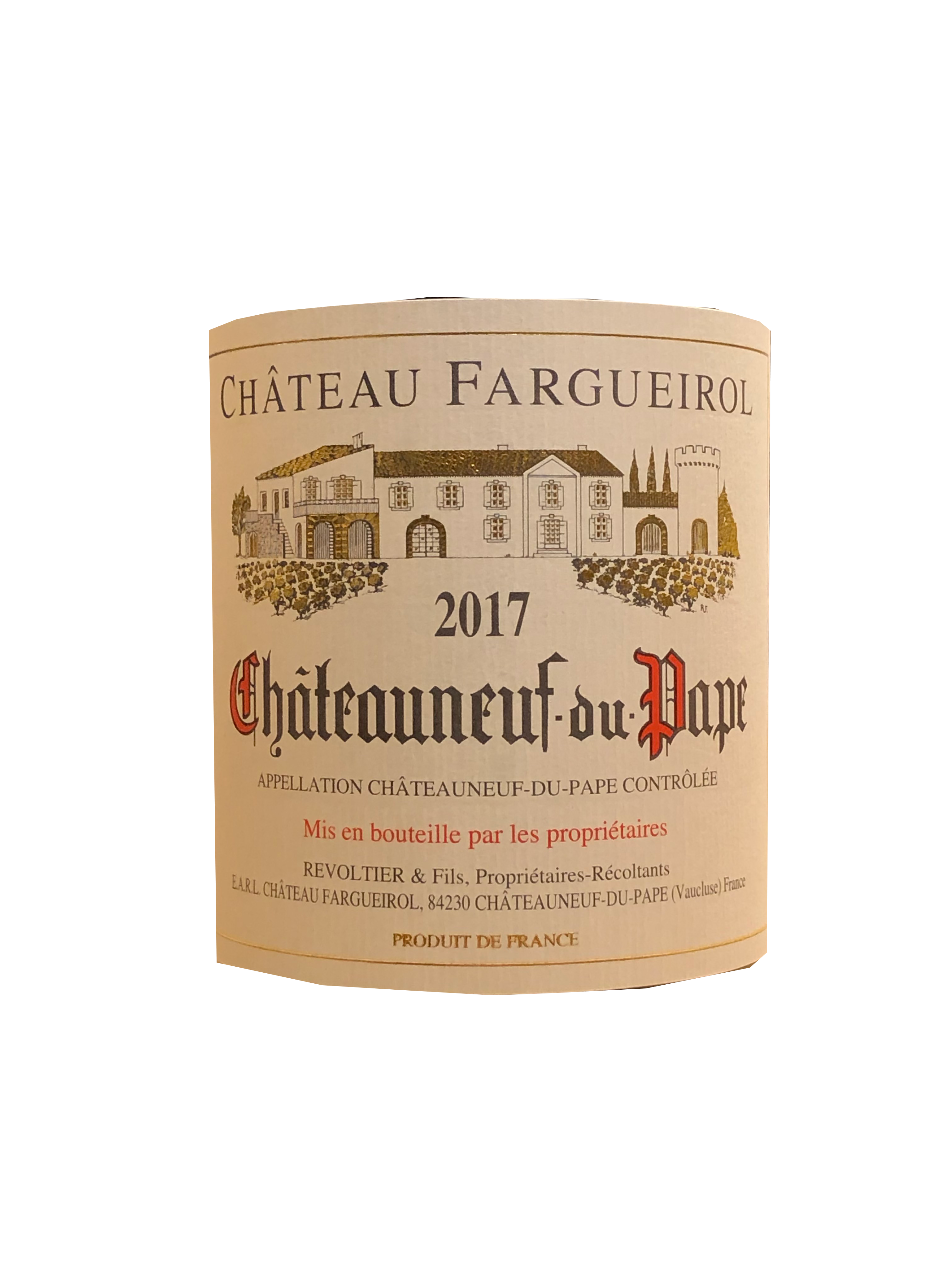 シャトーヌフ・デュ・パプ　20　シャトー・ファーゲロール　Chateauneuf Du Pape Chateau Fargueirol