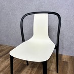Vitra Belleville Chair Plastic cream ヴィトラ ベルヴィル チェア プラスチック クリーム ダイニングチェア スタッキング可能 Ronan & Erwan Bouroullecデザイン ホワイト【中古】【20サイズ】