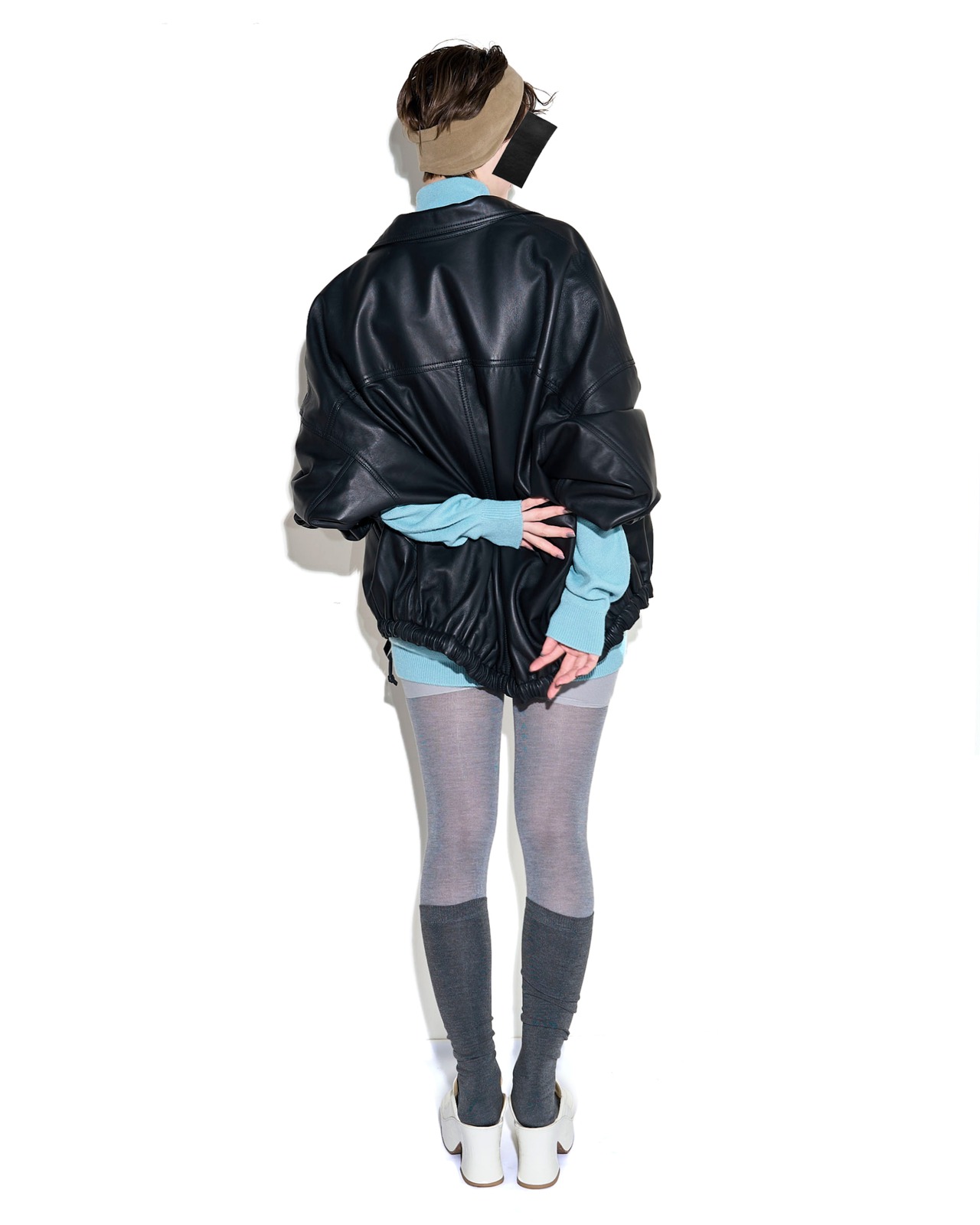 refomed "CCU LEATHER WORK JACKET"