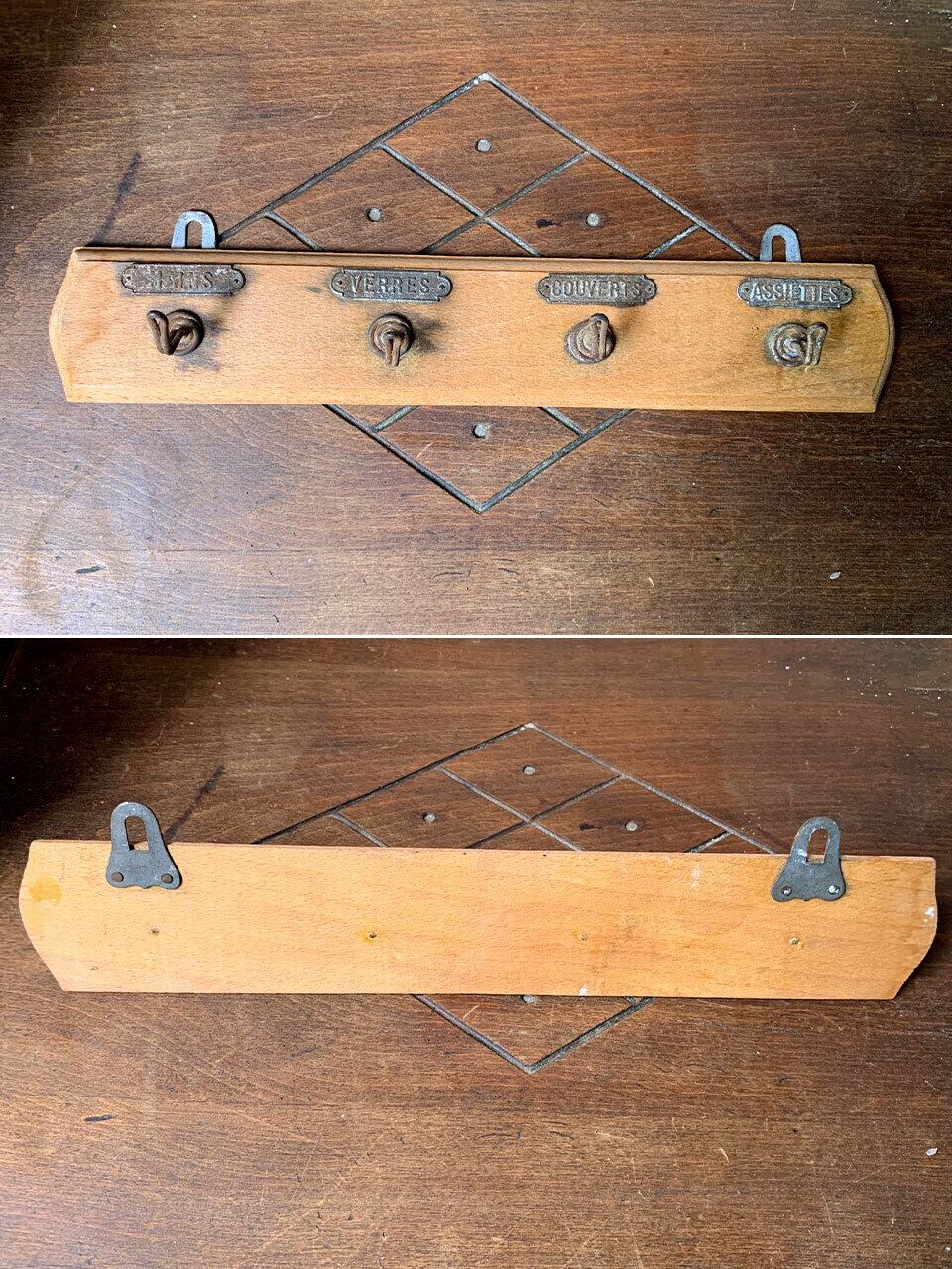 木製トーションフック | Brocante de La Cocotte （フランス
