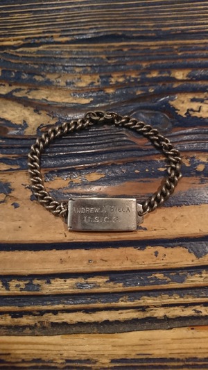 1940s USCG ID BRACELET