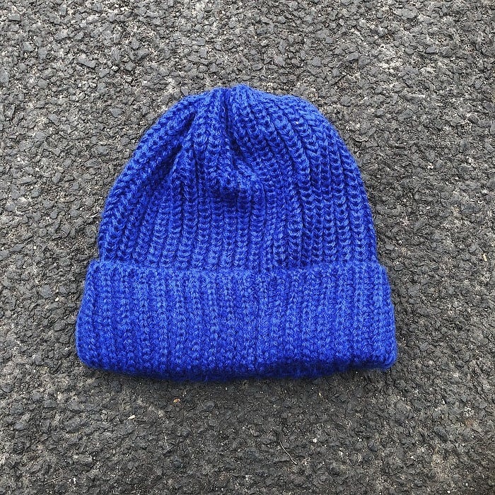 9色展開ケーブル編みニット帽子 | mblueshop