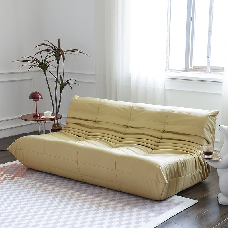 耐摩擦レザー 1人掛けソファ キャタピラソファ きつね色 耐摩擦レザー 1人掛けソファ キャタピラソファ きつね色