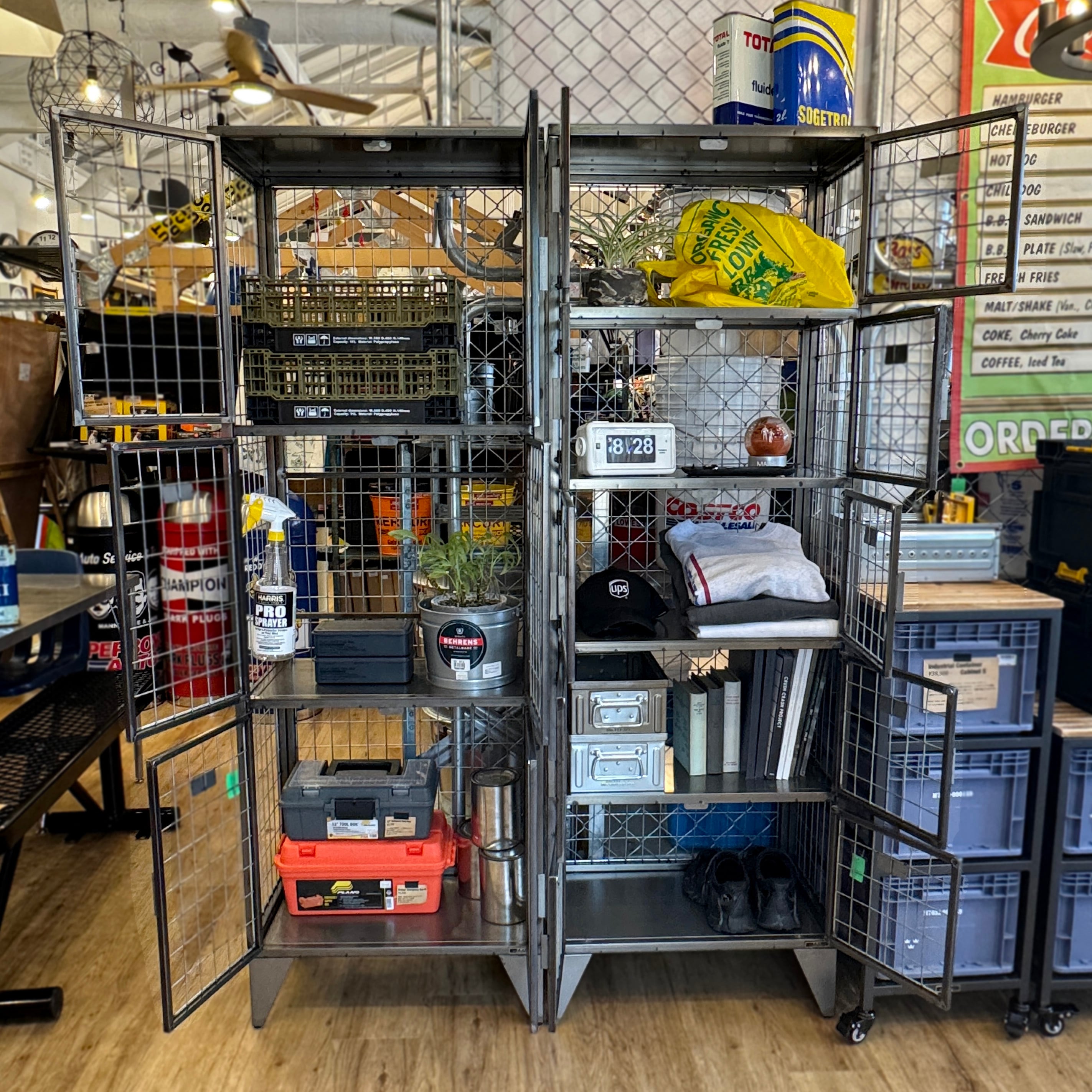 Iron Mesh Locker Cabinet | Transit. JAMESYAMA-TERRACE