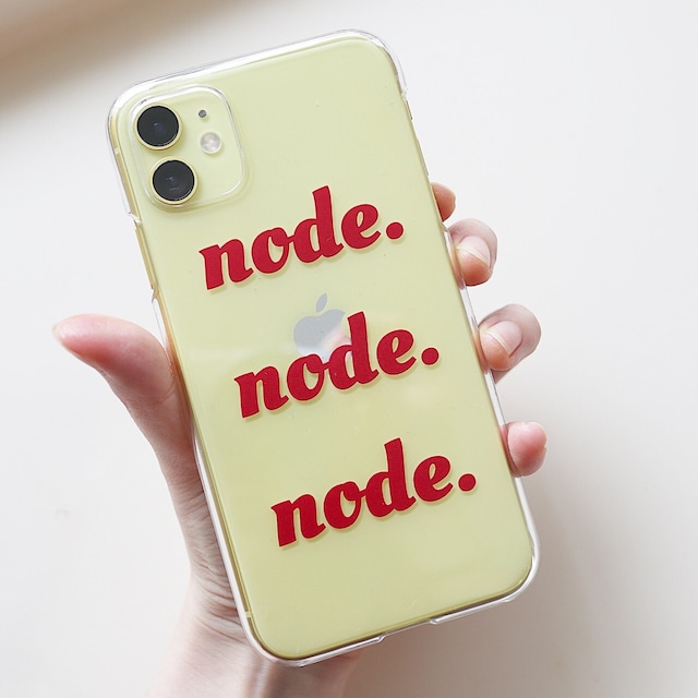 node.original iPhone case【iPhone11対応】