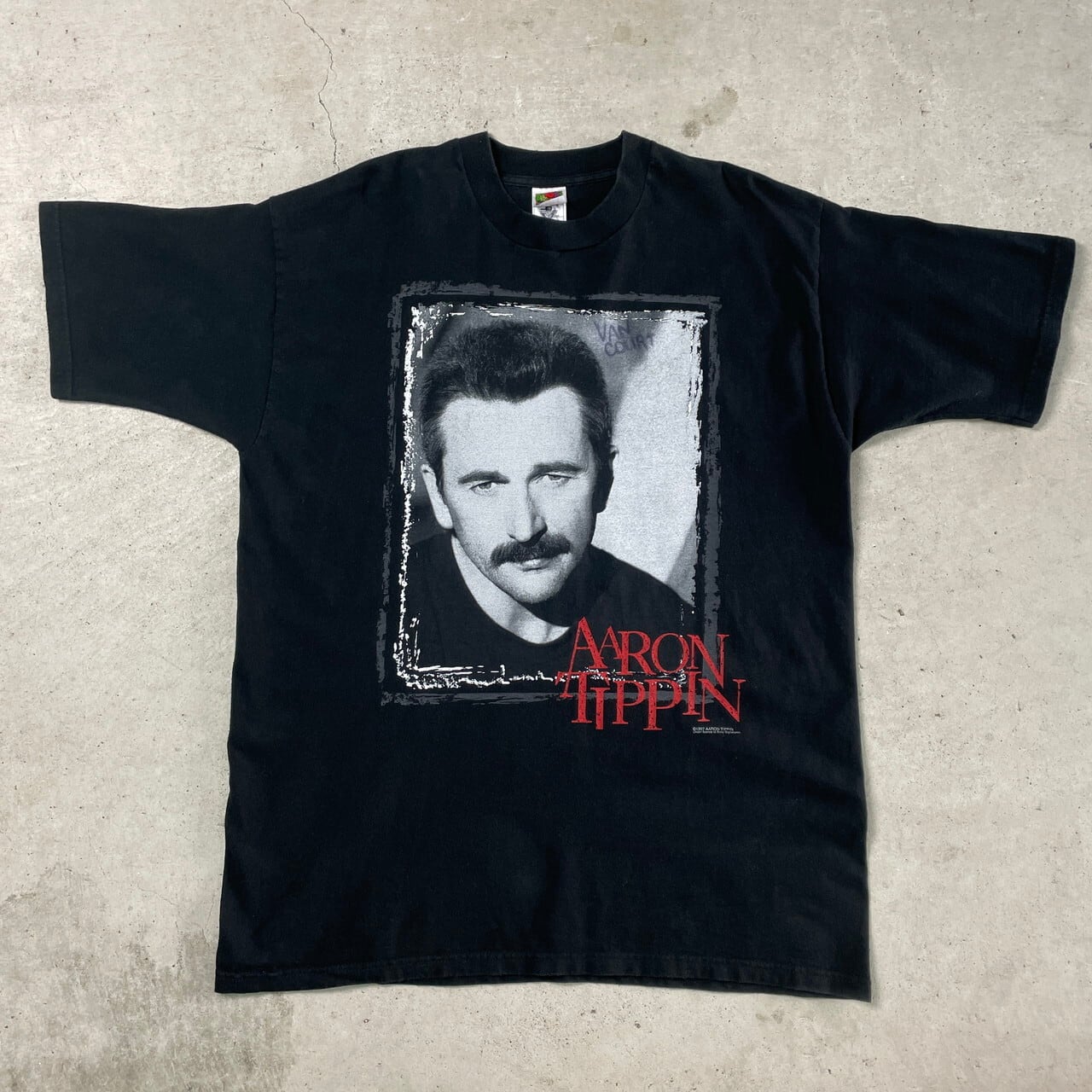 90年代 AARON TIPPIN アーロンティッピン 両面プリント アーティスト