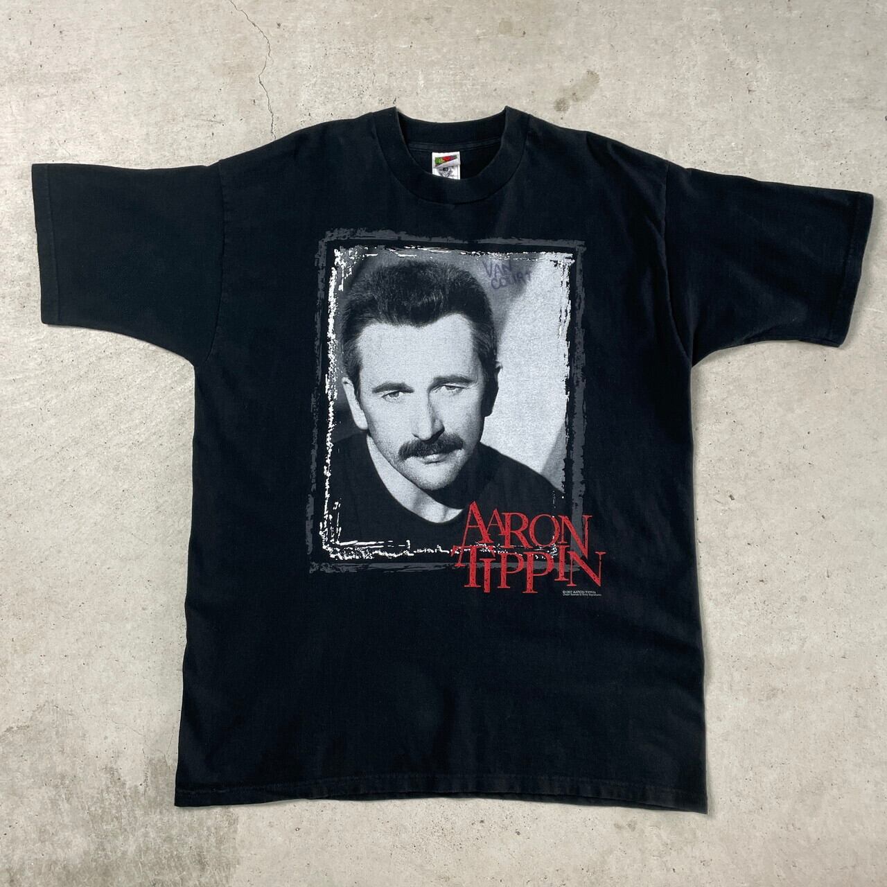 90年代 AARON TIPPIN アーロンティッピン 両面プリント アーティスト 