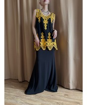 braid design layered sheer tops-4715-5
