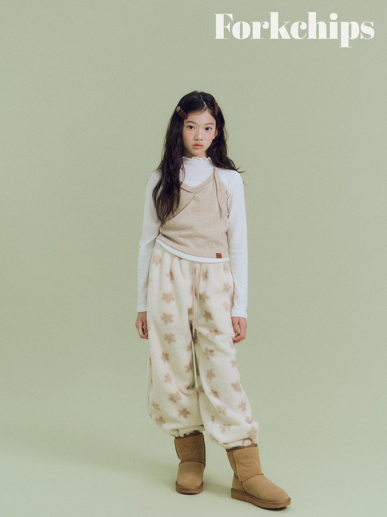 FORK CHIPS［取寄］mongsil wide pants 26winter