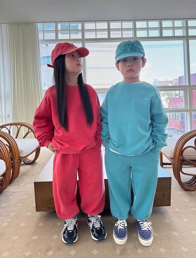 【取寄】OUR ネイティブウォッシュセットアップ｜秋服｜韓国子供服｜26/AT