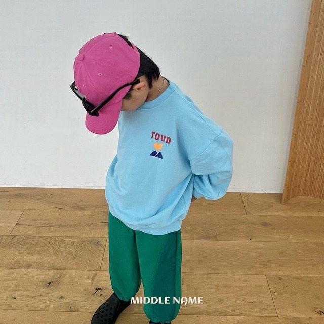 《送料無料》予約:切り替え配色パンツ【MIDDLENAME】※ジュニアサイズ