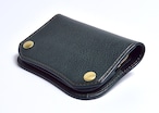 Groover Leather グルーバーレザー　GTS-100　short tracker wallet mini　ブラスボタンタイプ　モスグリーン