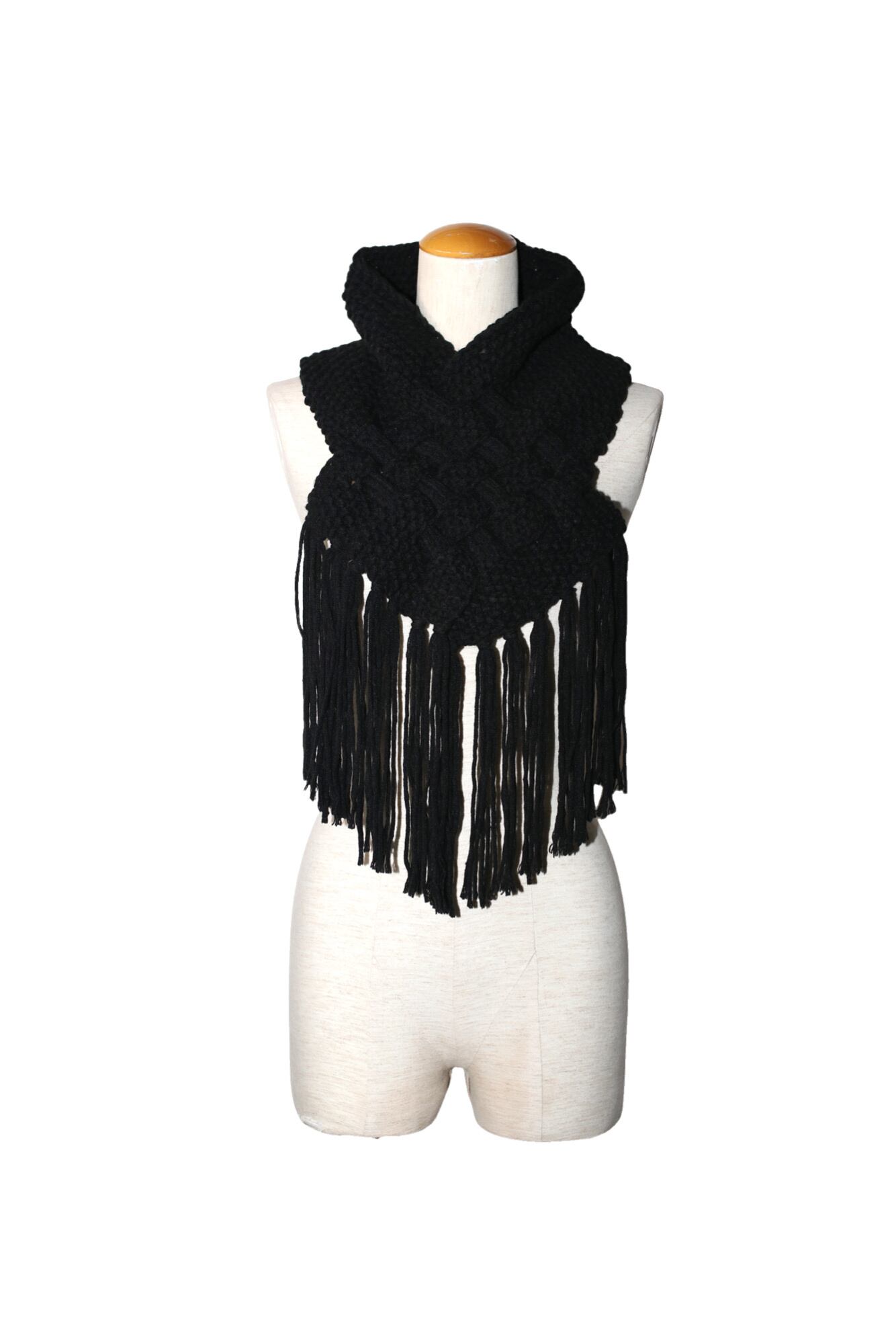 【24AW】FUMIE TANAKA フミエタナカ knit roll cap 24AW】FUMIE=TANAKA knit roll cap(BLACK) F24A-58 | IAAAM ONLINE STORE