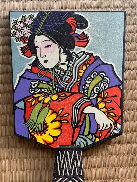 羽子板 羽子民頓 木版画 | 真工藝 （真工芸）