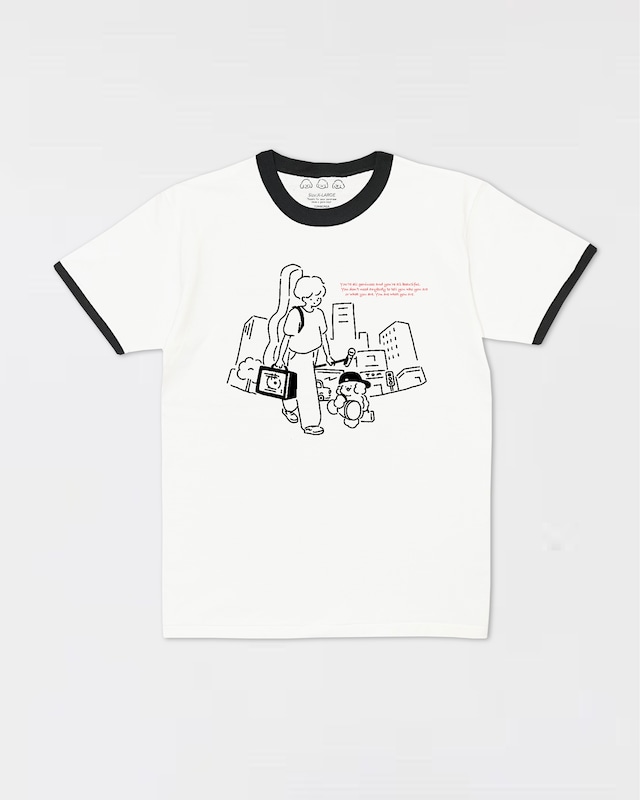 Street music ringer T-shirt