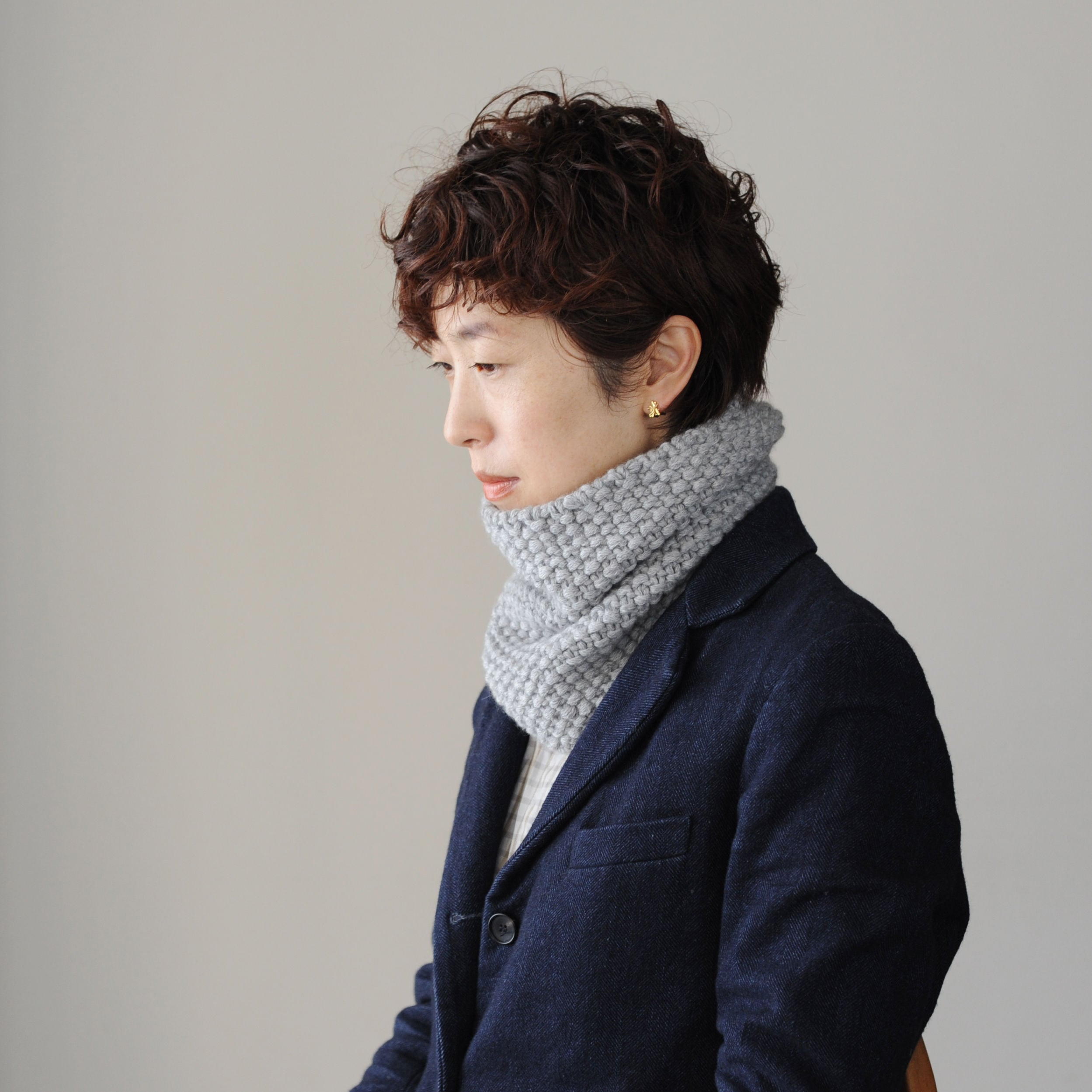 Meg KNITTING カシミヤスヌード | coromo-cya-ya onlinestore