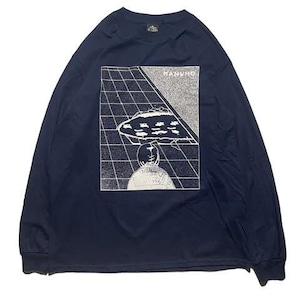 MANWHO / “GAP”   L/S TEE NAVY