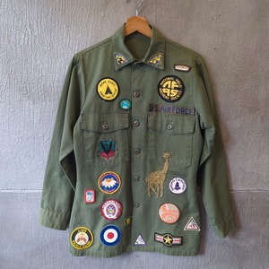 ［USED］80〜90s Vintage U.S.ARMY AIR FORCE Special Patch Military Shirt  M