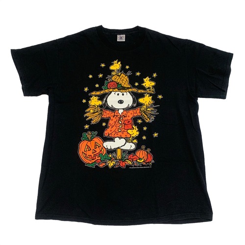 SNOOPY Halloween プリント Tシャツ