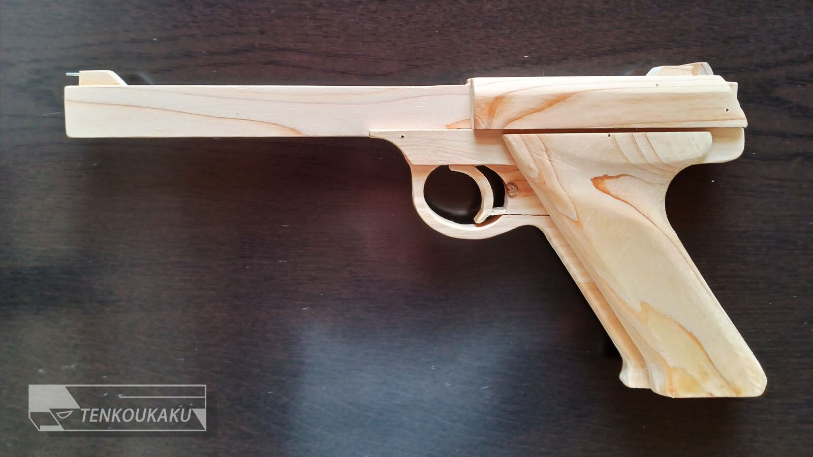 輪ゴム銃　ホワイト 輪ゴム銃 ホワイト